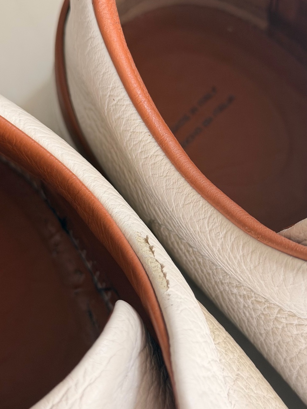Zegna Triple Stitch Deerskin leather Slip on sneaker - Picture 4 of 8